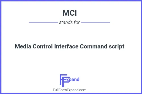 Full form of MCI