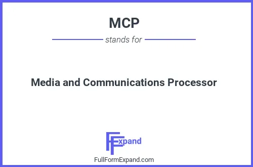 Full form of MCP
