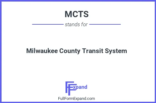 Full form of MCTS