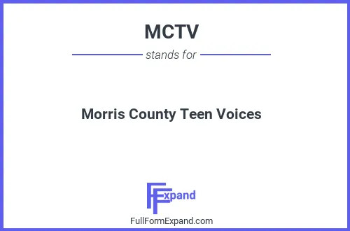 Full form of MCTV