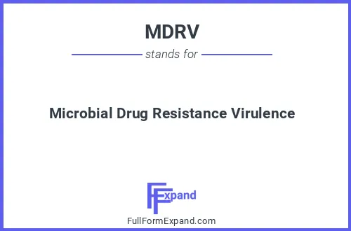 Full form of MDRV