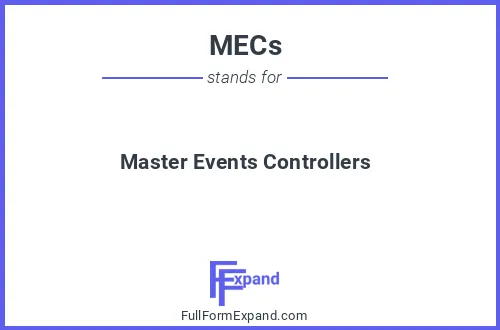 Full form of MECs