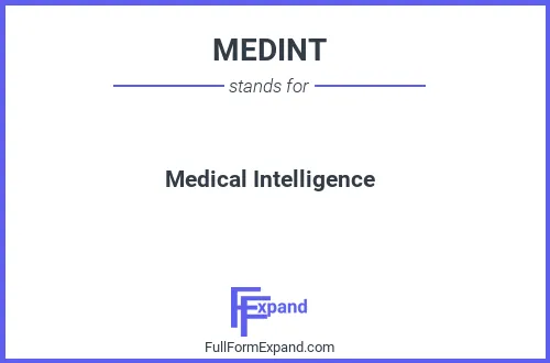 Full form of MEDINT