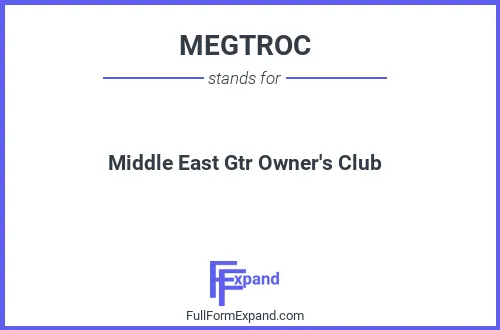 Full form of MEGTROC