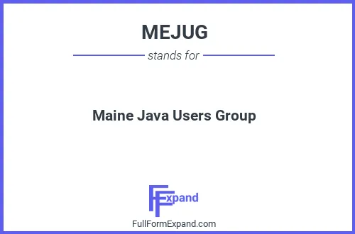 Full form of MEJUG