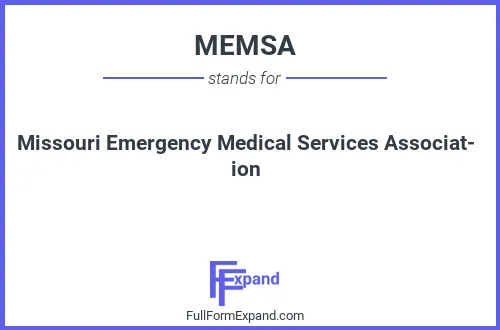 Full form of MEMSA