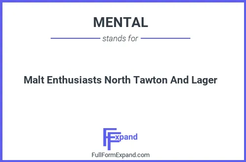 Full form of MENTAL