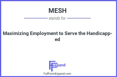 Full form of MESH