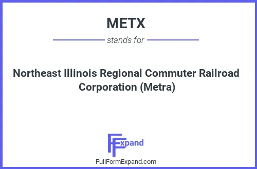 Full form of METX