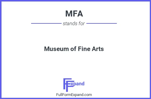 Full form of MFA