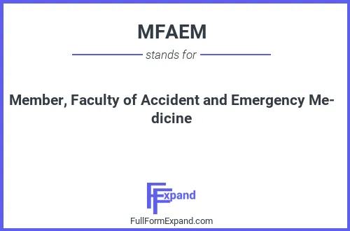 Full form of MFAEM