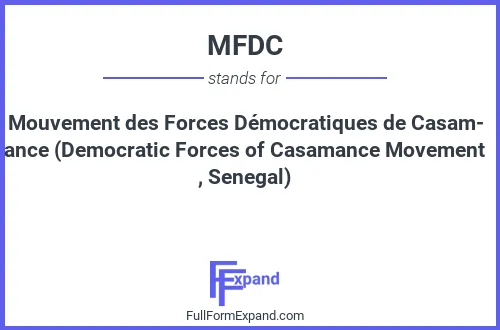 Full form of MFDC