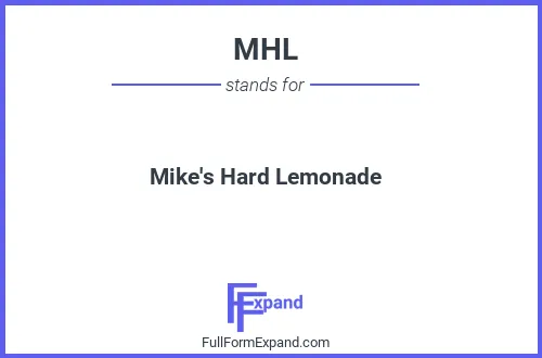 Full form of MHL