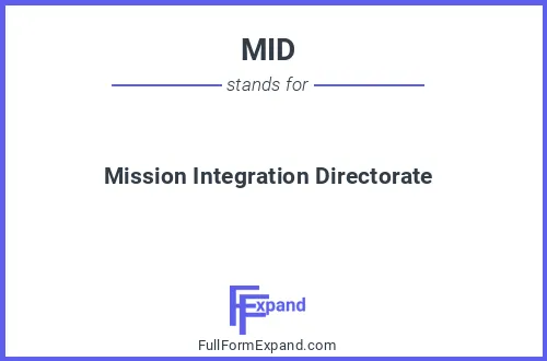 Full form of MID