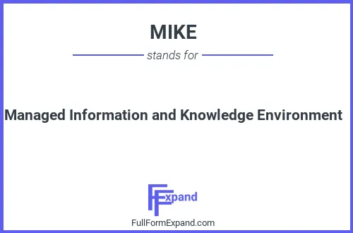 Full form of MIKE