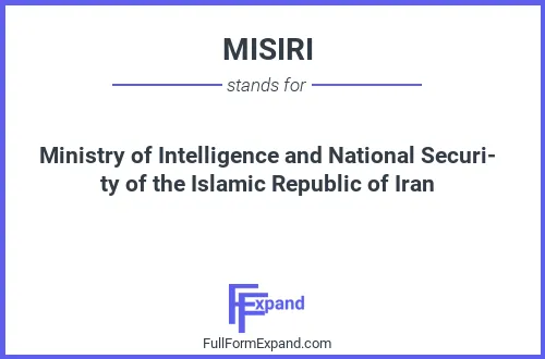 Full form of MISIRI