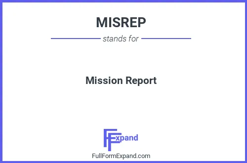Full form of MISREP