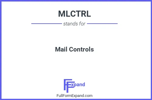 Full form of MLCTRL