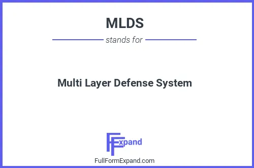 Full form of MLDS
