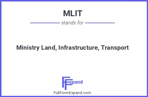 Full form of MLIT
