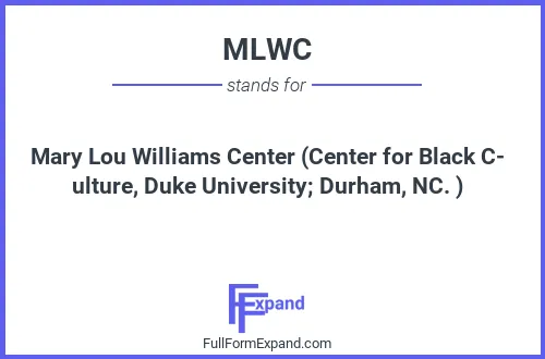 Full form of MLWC