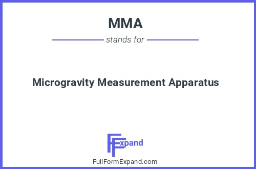 Full form of MMA