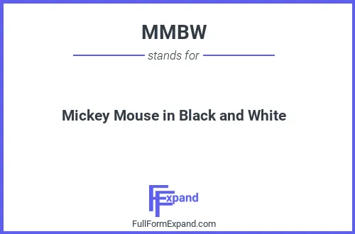 Full form of MMBW