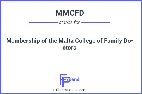 Full form of MMCFD