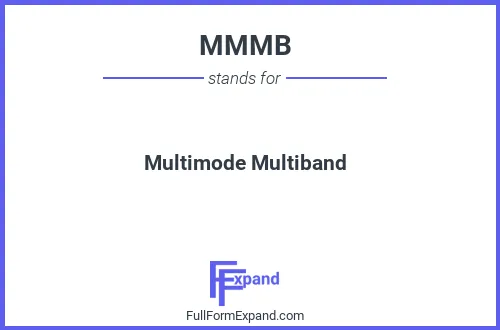 Full form of MMMB