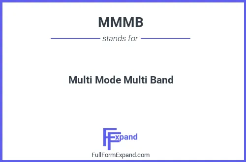 Full form of MMMB