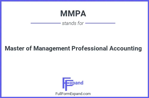 Full form of MMPA
