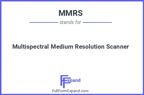 Full form of MMRS