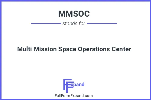 Full form of MMSOC