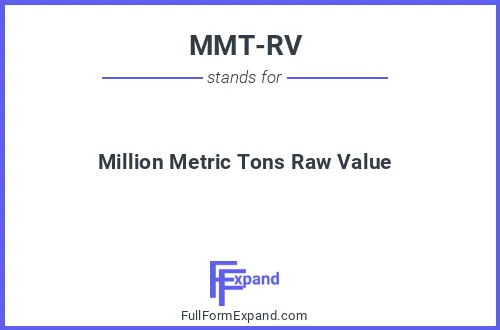 Full form of MMT-RV