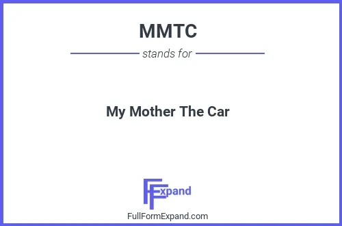 Full form of MMTC