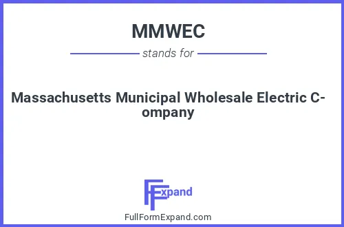 Full form of MMWEC