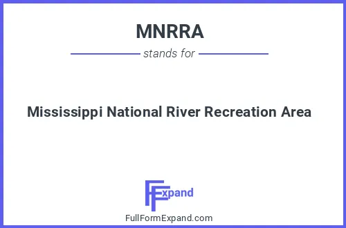 Full form of MNRRA