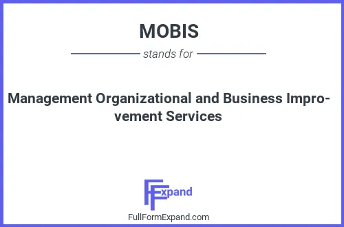 Full form of MOBIS
