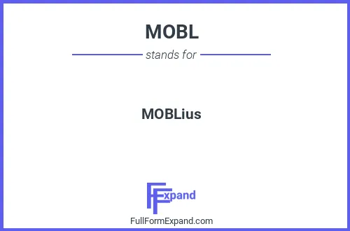 Full form of MOBL