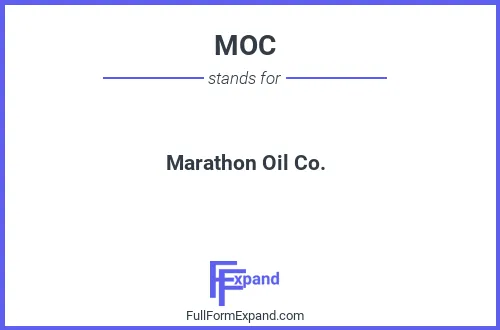 Full form of MOC
