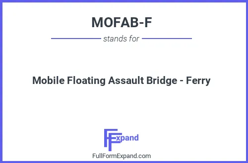 Full form of MOFAB-F