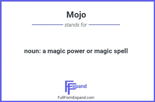 Full form of Mojo