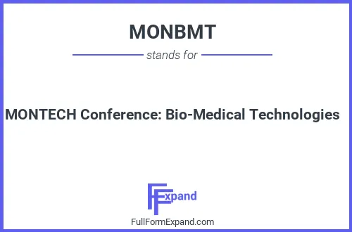 Full form of MONBMT