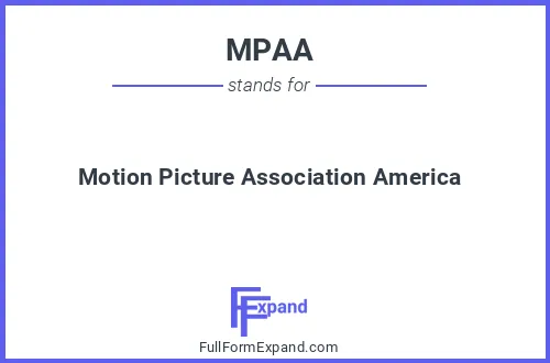 Full form of MPAA