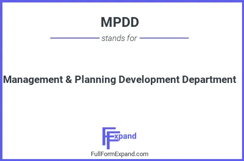 Full form of MPDD