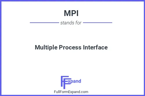 Full form of MPI