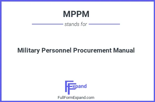 Full form of MPPM
