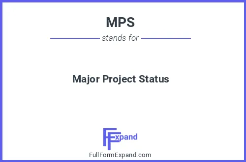 Full form of MPS