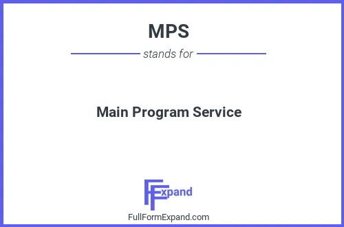 Full form of MPS