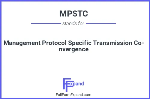 Full form of MPSTC